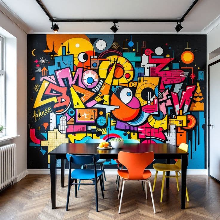 Graffiti & Street-Style Accents